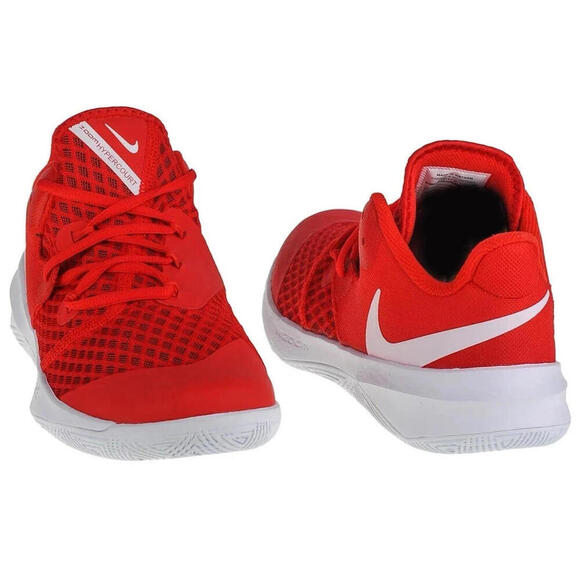 $89  Nike HyperSpeed Court Shoes Men’s Size 9.5 Volleyball Red White Tennis